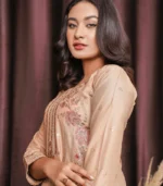 embroidered formal maxi dress