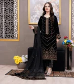 digital printed lawn dress