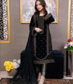 digital printed lawn dress