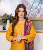 cotton floral casual dress women